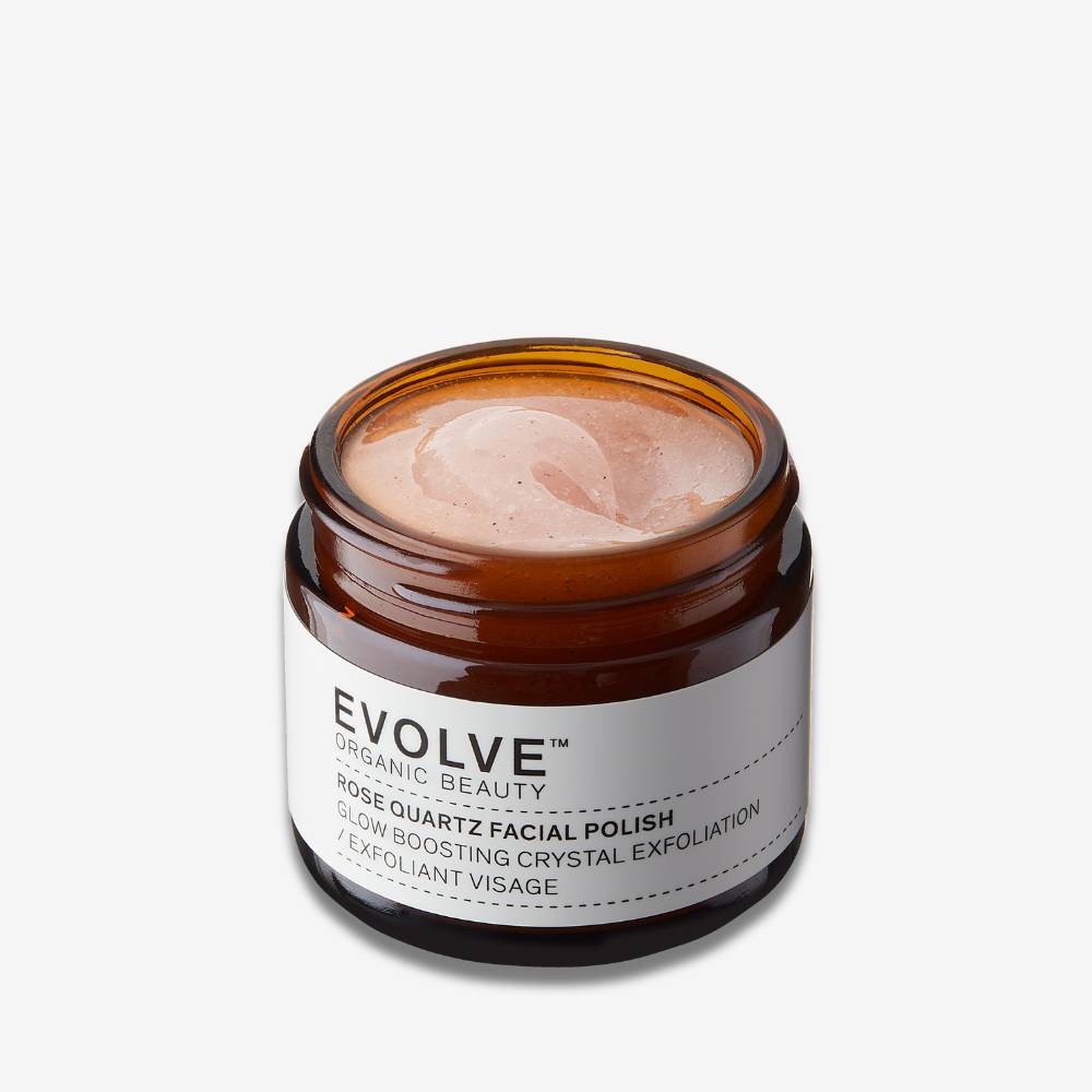 Rose Quartz Facial Polish | Evolve Organic Beauty