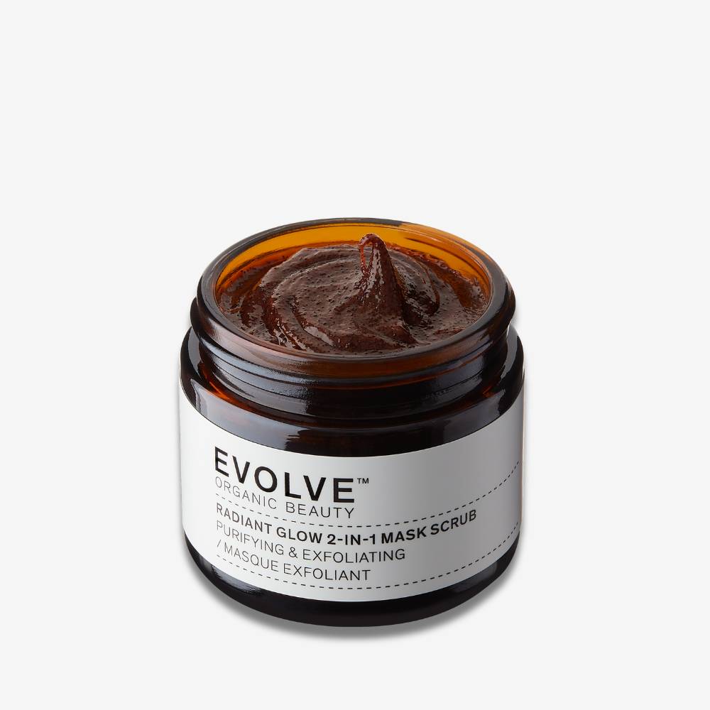 Radiant Glow 2-in-1 Mask Scrub | Evolve Organic Beauty